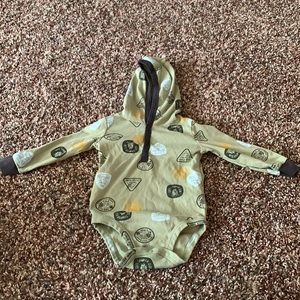 Carters hooded onesie